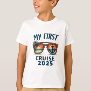 Camiseta Minha Primeira Viagem de Cruzeiro 2025 Cruzeiro Va