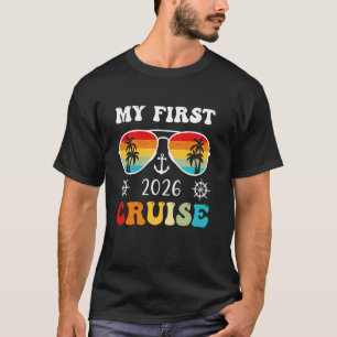 Camiseta Minha Primeira Viagem de Cruzeiro 2026 Navio de Vi