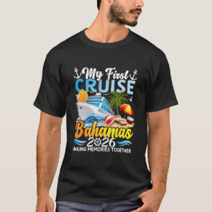 Camiseta Minha Primeira Viagem de Cruzeiro Hamas 2026 Fofo
