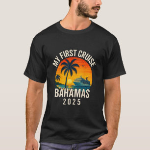 Camiseta Minha Primeira Viagem de Cruzeiros Hamas 2025 Lemb