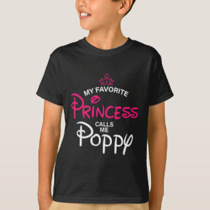 Camiseta Minha Princesa Favorita Me Chama De Filha De Papoi
