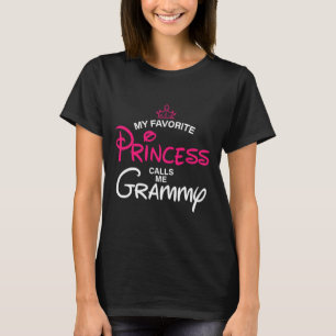 Camiseta Minha Princesa Favorita Me Chama De Filha Do Gramm