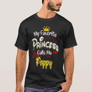 Camiseta Minha Princesa Favorita Me Chama Pappy