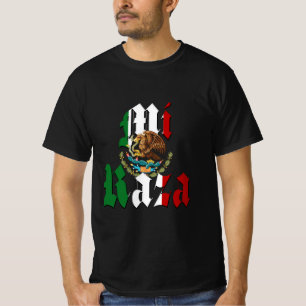 Camiseta Minha Raça Bandeira Mexicana