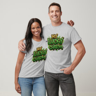 Camiseta Minha Rua de Charm Sortudo. Dia de Patrick
