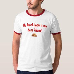 Camiseta Minha senhora do almoço é meu melhor amigo