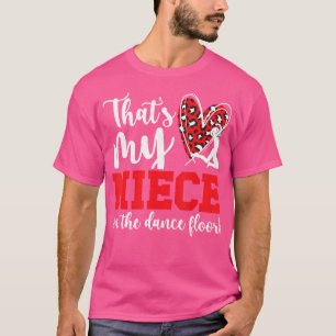 Camiseta Minha Sobrinha Dança Tia De Uma Dançarina Tia Danç
