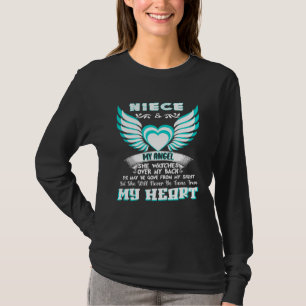 Camiseta Minha Sobrinha é Meu Anjo da Guarda Ela Cuida de M