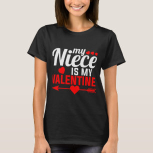 Camiseta Minha Sobrinha É Meu Namorado Correspondência Famí
