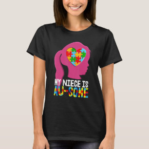 Camiseta Minha sobrinha é sobre alguns garotos autistas con