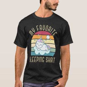 Camiseta Minha Soneca Mágica Preguiçosa e Preguiçosa de Uni