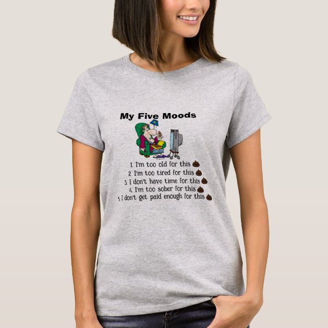 Camiseta Minha T-Shirt de Cinco Modos (Frente)