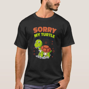 Camiseta Minha Tartaruga Comeu Meu Alligador De Trabalho De