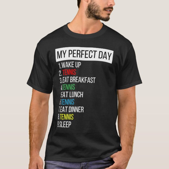 Camiseta Minha Tênis do Dia Perfeito (Frente)