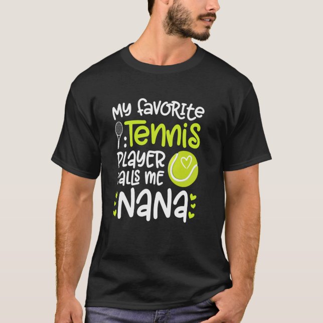 Camiseta Minha Tênis favorita Nana Tênis Nana Avó (Frente)