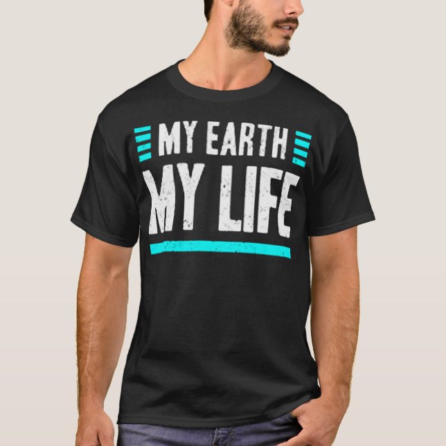 Camiseta Minha terra minha vida (Frente)