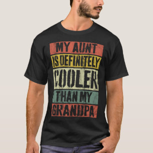 Camiseta Minha Tia É Definitivamente Mais Fria Do Que Meu R
