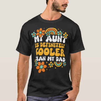 Camiseta Minha Tia É Mais Legal Do Que Meu Pai Sobrinha Men