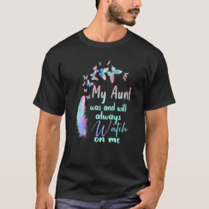 Camiseta Minha Tia É Meu Anjo Guardião No Céu Memórias Ri