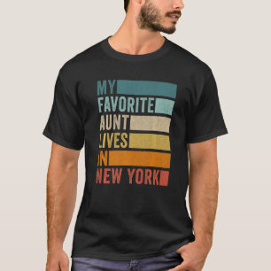Camiseta Minha Tia Favorita Vive Em Nova York