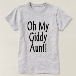Camiseta Minha Tia Giddy!