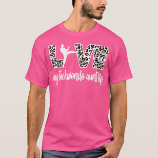 Camiseta Minha Tia Taekwondo Melhor Tia do Taekwondo