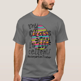 Camiseta Minha turma é Ovo, engenheiro educador de jardim d