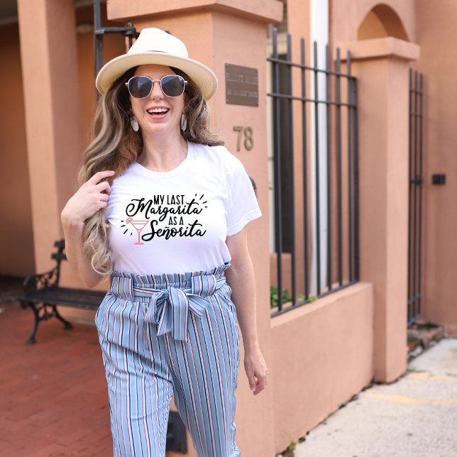 Camiseta Minha Última Margarita - Tequila & Margs Bride Tee (Criador carregado)