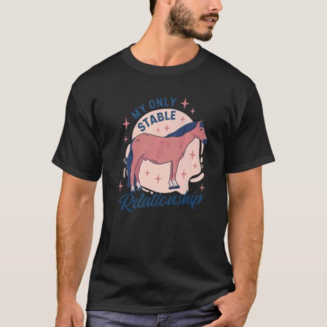 Camiseta Minha única relação estável 2 (Frente)