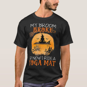 Camiseta Minha Vassoura Quebrou, Então Agora Eu Ando Num Ta