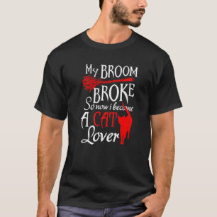 Camiseta Minha Vassoura Quebrou Então Agora Eu Me Torno Um