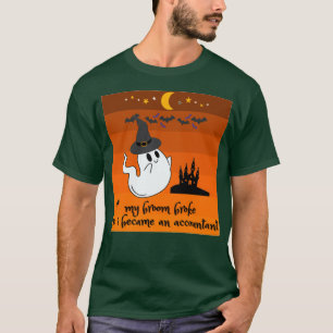 Camiseta minha vassoura quebrou então eu me tornei um conta