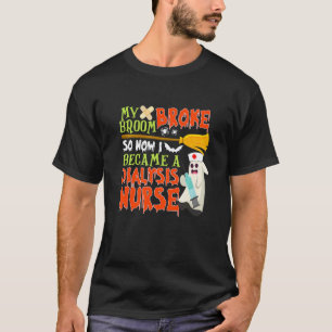 Camiseta Minha Vassoura Quebrou Então Eu Me Tornei Uma Enfe