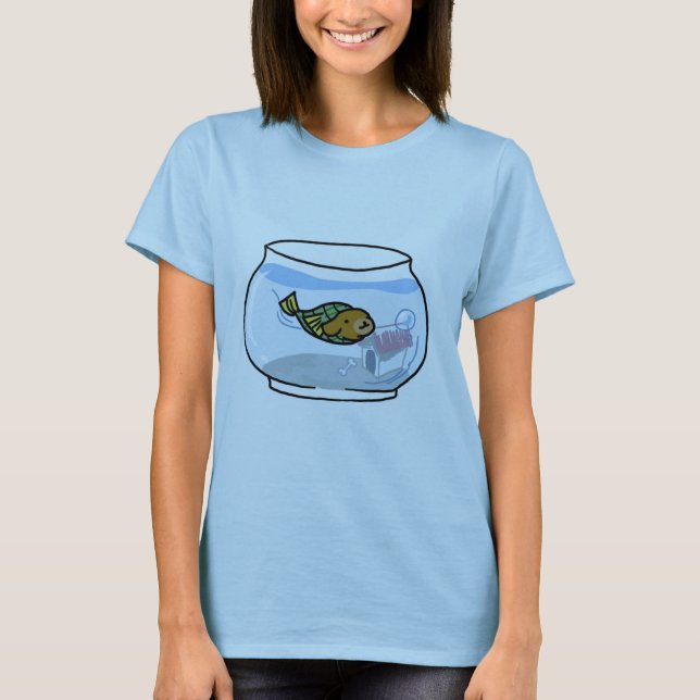 Camiseta Minha vida como uma cação (Frente)