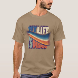 Camiseta Minha Vida É Disco girl