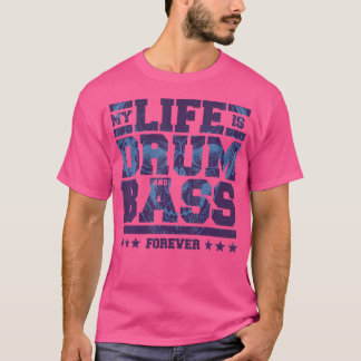 Camiseta Minha Vida É Drum E Bass