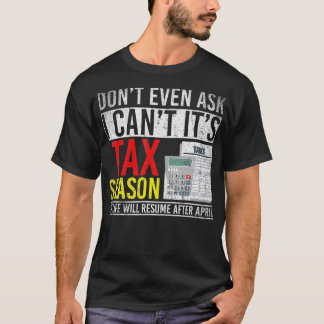 Camiseta Minha Vida Retomará Após Abril Impostos Engraçados