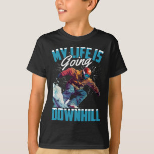 Camiseta Minha Vida Vai Descida - Snowboard 1
