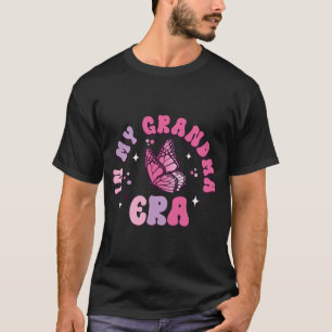 Camiseta Minha vovó Era Engraçada Borboleta Groovy Mãe