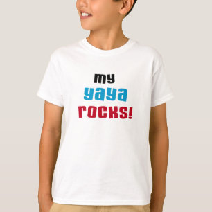 Camiseta Minha Yaya Rocks T shirts e presentes
