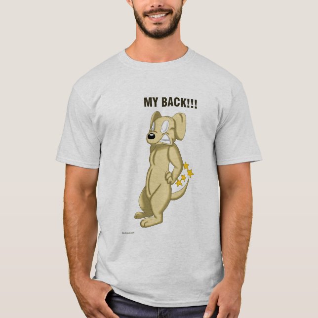 Camiseta Minhas costas! (Frente)