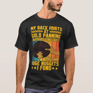 Camiseta Minhas Costas Machucam Nuvens Douradas E Enormes P