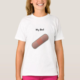 Camiseta Minhas Crianças de BandAid Personalizáveis