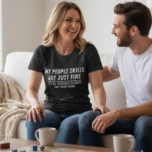 Camiseta Minhas Habilidades Sociais São Finas – Sa