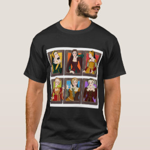 Camiseta Minhas Pessoas Favoritas As Seis Esposas Gif Gráfi