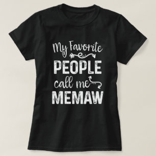 Camiseta Minhas pessoas favoritas chamam-me presente de
