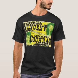 Camiseta Minhas Pessoas Favoritas Eddie Cochran E Gene Vinc