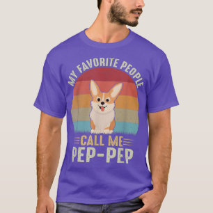 Camiseta Minhas Pessoas Favoritas Me Chamam De Corgi De Cor