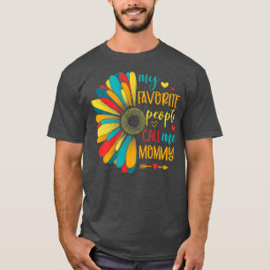 Camiseta Minhas Pessoas Favoritas Me Chamam De Mãe Da Mamãe