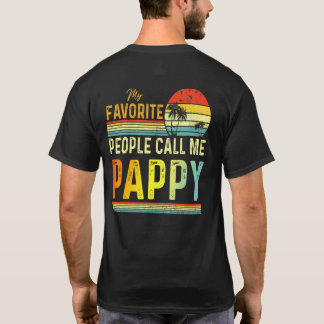 Camiseta Minhas Pessoas Favoritas Me Chamam De Pai Pappy Pa